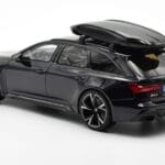 Audi RS6 C8 Avant Mythos Noir Avec Toit Carbone Édition Asie GT Spirit 1:18