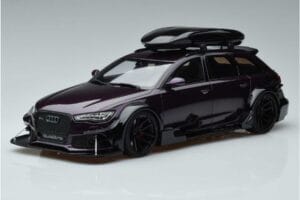 Audi RS6 C7 Avant Avec Kit Carrosserie Violet GT Spirit 1:18