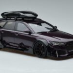 Audi RS6 C7 Avant Avec Kit Carrosserie Violet GT Spirit 1:18