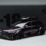 Audi RS6 C7 Avant Avec Kit Carrosserie Violet GT Spirit 1:18