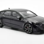 Audi RS7 C8 Sportback Mythos Noir Édition Asie GT Spirit 1:18