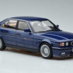BMW Alpina B10 4.6 E34 Bleu MCG 1:18