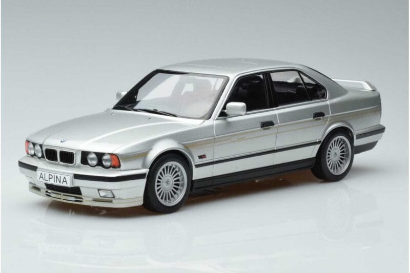 BMW Alpina B10 4.6 E34 Argent MCG 1:18