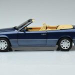 Mercedes 300 CE-24 A124 Cabriolet Nautical Blue Édition Limitée Norev 1:18