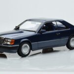 Mercedes 300 CE-24 C124 Coupé Nautical Blue Édition Limitée Norev 1:18