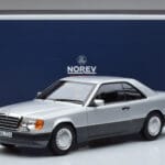 Mercedes 300 CE-24 C124 Coupé Argent Norev 1:18