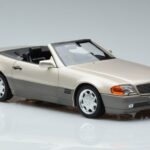 Mercedes 500 SL R129 Argent Fumé Norev 1:18