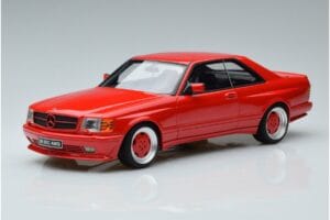 Mercedes 560 SEC W126 Widebody Rouge Otto 1:18