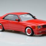 Mercedes 560 SEC W126 Widebody Rouge Otto 1:18