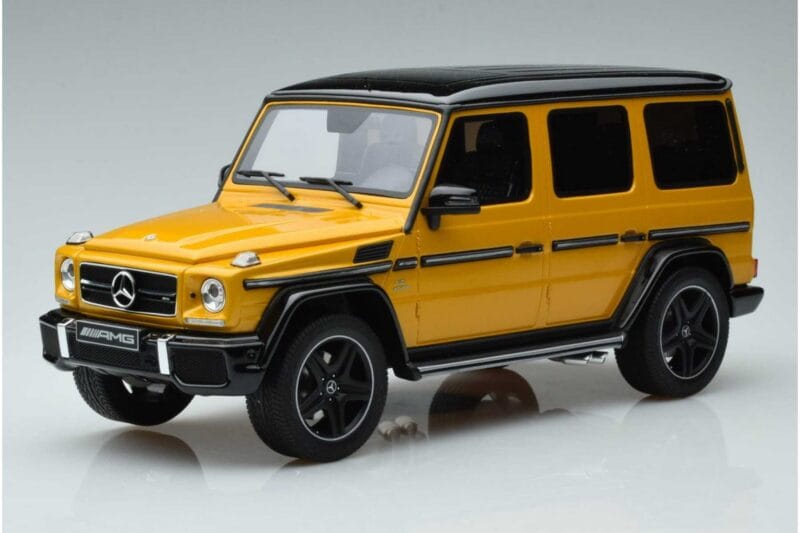 Mercedes G63 AMG W463 Crazy Color Solar Beam Édition Concessionnaire GT Spirit 1:18