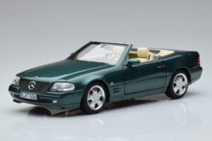 Mercedes SL500 R129 Vert Métallisé Norev 1:18