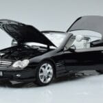 Mercedes SL500 R230 Noir Norev 1:18