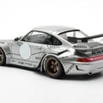 Porsche 911 993 RWB Silver Phantom Édition Asie GT Spirit 1:18