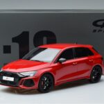Audi Audi RS3 8Y Sportback Rouge GT Spirit 1:18 1:18 Résine