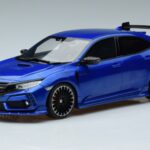 Honda Honda Civic FK8 Type R Berline Compacte Mugen Bleu Otto 1:18 1:18 Résine
