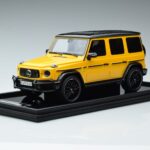 Mercedes Mercedes AMG G63 W463 Jaune MotorHelix 1:18 1:18 Résine