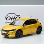 Peugeot Peugeot 208 GT Line Jaune Otto 1:18 1:18 Résine