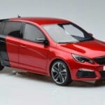 Peugeot Peugeot 308 T9 GTI Rouge Otto 1:18 1:18 Résine