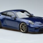 Porsche Porsche 911 992 GT3 Pack Touring Bleu Métallique Norev 1:18 1:18 Metal