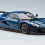 Rimac Rimac Nevera Coupé Bleu GT Spirit 1:18 1:18 Résine