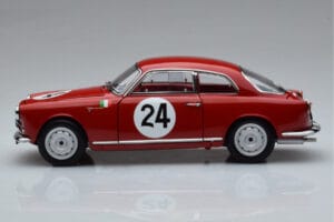 Alfa Romeo Giulietta SV #24 Targa Florio 1958 Kyosho 1:18 08957B Métal Moulé — image 4 sur 9