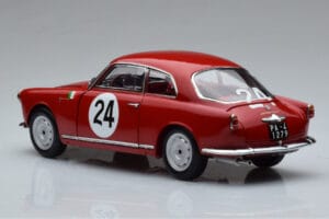 Alfa Romeo Giulietta SV #24 Targa Florio 1958 Kyosho 1:18 08957B Métal Moulé — image 6 sur 9