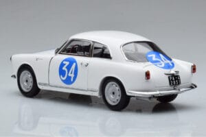 Alfa Romeo Giulietta SV #34 Targa Florio 1960 Kyosho 1:18 08957C Métal Moulé — image 6 sur 9