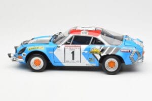 Alpine A110 1600S #1 Nicolas / Vial Winner Tour de Corse 1973 Kyosho 1:18 08485A Métal Moulé — image 4 sur 8
