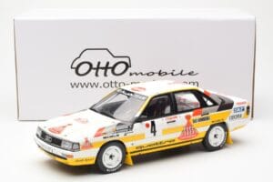 Audi 200 Quattro #4 W. Rohrl / C. Geistdorfer Rally Monte Carlo 1987 Otto 1:18 OT439 Métal Moulé — image 6 sur 6