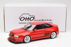 Audi 80 B4 Coupe Prior Design RS2 Rouge Otto 1:18 OT1068 Résine — image 6 sur 6