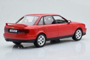Audi 80 B4 Quattro Competition Laser Rouge Otto 1:18 OT355 Résine — image 2 sur 6