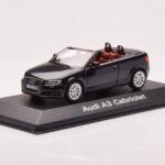 Audi A3 8P Cabriolet Noir Minichamps 1:43 - image 2 of 4