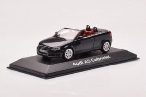 Audi A3 8P Cabriolet Noir Minichamps 1:43 5010803333 Métal Moulé — image 2 sur 4