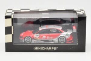 Audi A4 B7 DTM Team Audi Sport Rosberg #18 M. Rockenfeller DTM 2008 Minichamps 1:43 400081718 Métal Moulé — image 4 sur 4