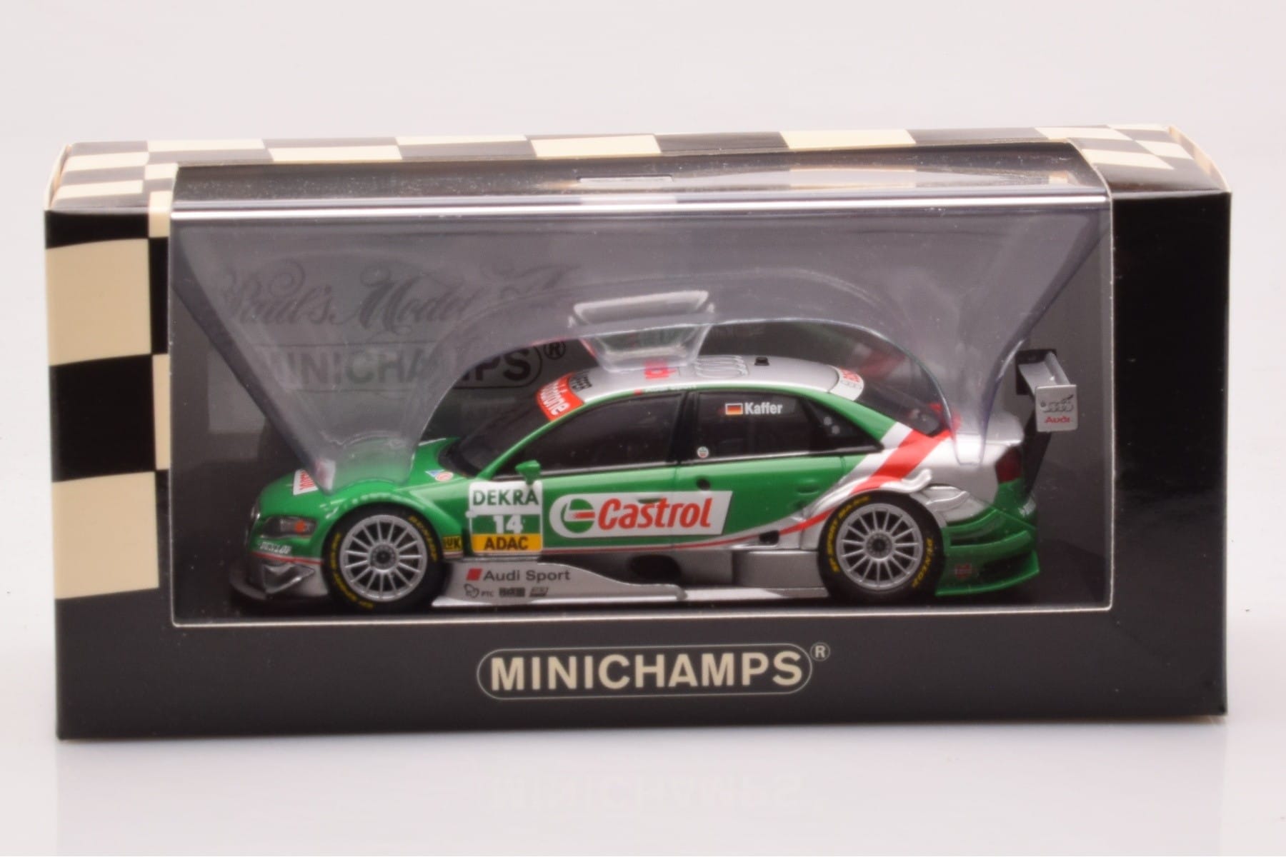 Audi A4 B7 DTM Team Phoenix #14 F. Kaffer DTM 2006 Minichamps 1:43 400061514 Métal Moulé — image 4 sur 4