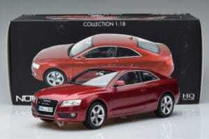 Audi A5 B8 Rouge Grenat Norev 1:18 188352 Métal Moulé — image 7 sur 7