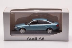 Audi A6 C5 Petrol Metallic Minichamps 1:43 AUDI-264448 Métal Moulé — image 4 sur 4