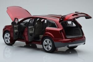 Audi Q7 4L Rouge Grenat Kyosho 1:18 09222R Métal Moulé — image 5 sur 8