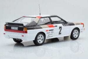 Audi Quattro Audi Sport #1 H. Mikkola / A. Hertz Winners International Swedish Rally 1981 Minichamps 1:18 155811102 Métal Mou — image 2 sur 6