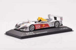 Audi R10 TDI LMP1 #7 R. Capello / T. Kristensen / A. McNish 24 Hours of Le Mans 2006 Minichamps 1:43 400061607 Métal Moulé — image 2 sur 4
