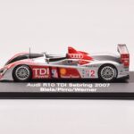 Audi R10 TDI LMP1 #2 F. Biela / E. Pirro / M. Werner 12 Hours of Sebring 2007 Minichamps 1:43