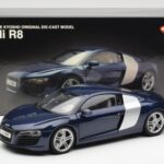 Audi R8 4.2 FSI V8 Bleu Kyosho 1:18 09213BL - image 8 of 8