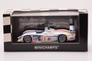 Audi R8 #1 J.J. Lehto / M. Werner GP of Atlanta Winners 2005 Minichamps 1:43 400051391 Métal Moulé — image 4 sur 4