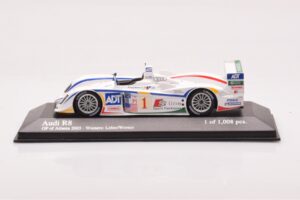 Audi R8 #1 J.J. Lehto / M. Werner GP of Atlanta Winners 2005 Minichamps 1:43