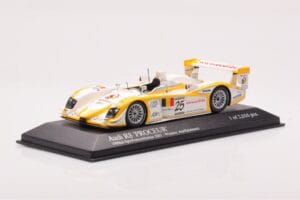 Audi R8 #25 S. Ara / T. Kristensen Winners 1000km Spa 2003 Minichamps 1:43 400031325 Métal Moulé — image 2 sur 4
