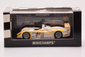 Audi R8 #25 S. Ara / T. Kristensen Winners 1000km Spa 2003 Minichamps 1:43 400031325 Métal Moulé — image 4 sur 4