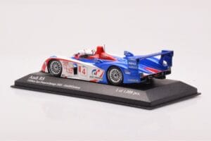 Audi R8 #4 M. Ortelli / J-M. Gounon 1000km Spa 2005 Minichamps 1:43 400051304 Métal Moulé — image 3 sur 4