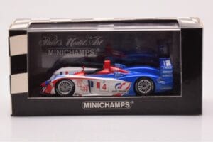 Audi R8 #4 M. Ortelli / J-M. Gounon 1000km Spa 2005 Minichamps 1:43 400051304 Métal Moulé — image 4 sur 4