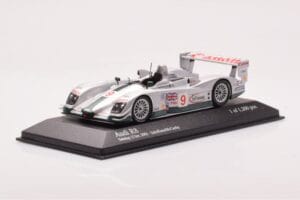 Audi R8 #9 M. Salo / Kane / McCarthy Sebring 12 Hours 2003 Minichamps 1:43 400031399 Métal Moulé — image 2 sur 4
