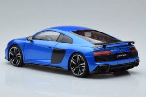 Audi R8 Performance Bleu Kengfai 1:18 VAKF-0355 Métal Moulé — image 7 sur 10